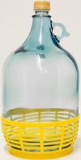 Flasche Glasballon Weinballon  leere Glasflasche Gärballon  zur Wahl