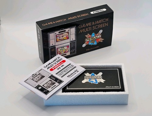 Nintendo game watch pinball - game,