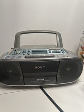 Sony Radio CD Cassettenrecorder CFD-S03CPL