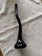 Vase | Schwarz | Glas | Super Für Rose