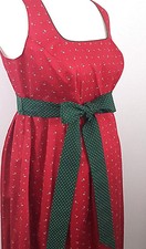 ♡ Umstandsdirndl ♡ Wunderschön! Gr. L 40 rot grün Schwangerschaftsdirndl