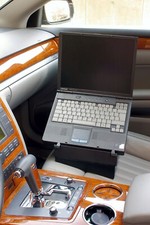 Auto Office Laptop Notebook Tablet Halterung Pad iPad HR Halter + Sitzausgleich