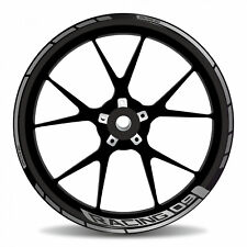 Set Felgenrand Aufkleber Black