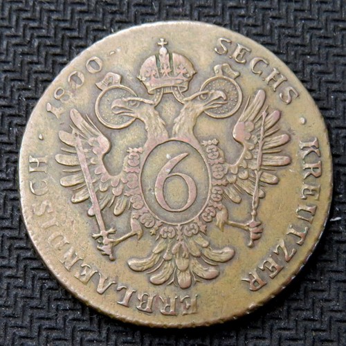 1800 kreuzer münze - b, 6