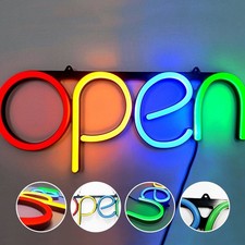 LED Geöffnet Geöffnet Schild