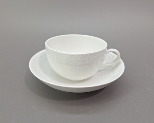 Kpm neuosier weiß - weiß, teetasse
