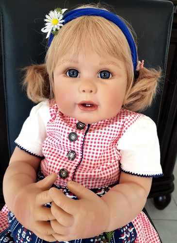 Künstlerpuppe nina von - künstlerpuppe,