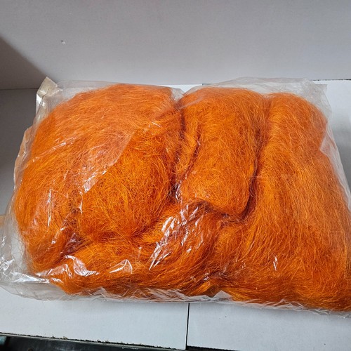Sisal gefärbt orange - sisal,
