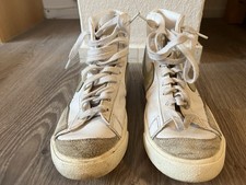 Nike Sneaker, Gr. 40.5, Blazer Mid 77 Sneaker, Weiß/ Hell Grün