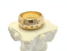 Breiter Ring in 18 kt 18k 750