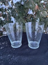 Wasserglas Saftglas Schliff