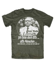Erich Mielke Ich Liebe doch alle .... Tshirt OLIV  DDR OSSI Ostkult Stasi FUN