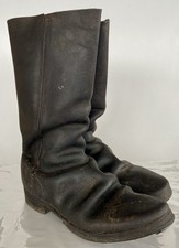 1 Paar Stiefel Marschstiefel alte Armee 1.WK WW1 Fundzustand original SELTEN