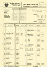 Datenblatt / Ersatzteile Solex 32 PDSIT-2/3 Vergaser - VW 1600 - 311129027S