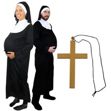 SCHWANGERE NONNE KOSTÜM