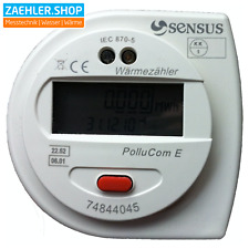 Wärmezähler Sensus PolluCom E Qn 0,6 1,5 u. 2,5 - 110 u. 130mm Wärmemengenzähler