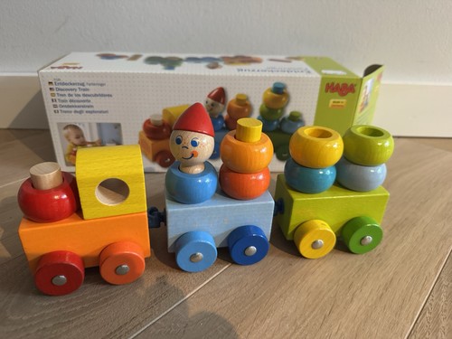 Haba holz eisenbahn neu - haba,