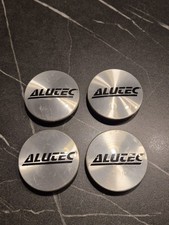 4x Alutec Felgendeckel schwarz