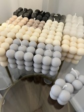 Bubble Kerze - Candle Würfel