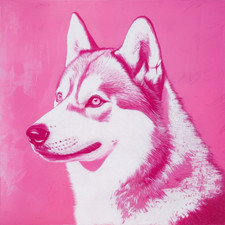 Wandtattoo Aufkleber Rosa