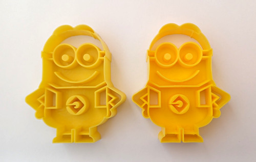 Minions ausstechform - 2x,