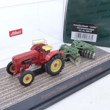 Schuco 1:43 02613 Porsche-Diesel Junior mit Scheibenegge in OVP EX6564