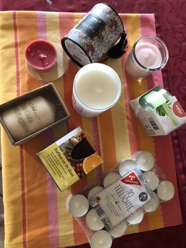 Duftkerzen teelichter konvolut - duftkerzen,
