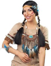 Indianer Kette Federschmuck
