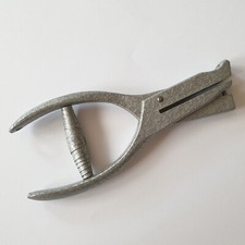 Alte DDR Schaffnerzange Lochzange Fahrkartenzange Fahrkartenlocher