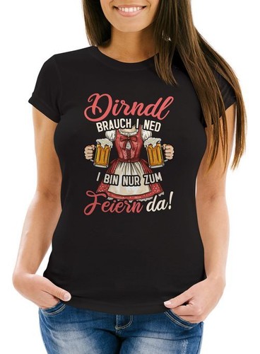 Damen shirt trachtenshirt - t-shirt,