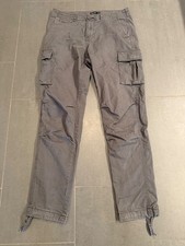 JACK & JONES Carrot Herren Cargo Hose grau Gr. W31 L34
