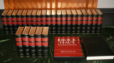 BROCKHAUS ENZYKLOPÄDIE * 1-24 + 30 + Weltatlas * 19. Auflage Cabra