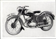 Sammelbild Das Kraftfahrzeug, Serie H Gruppe 2, Puch 150 TL, Motorrad - 10730317