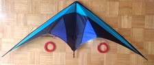 Sport Lenkdrachen 2-leiner Lenkdrache 180 cm x 80 cm neu wertig 