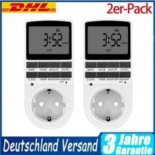 2x Digitale Zeitschaltuhr