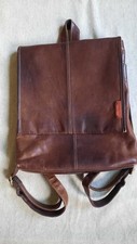 Super Rucksack - Leder - Shalimar Germany - Kaffebraun - Sehr Guter Zustand 