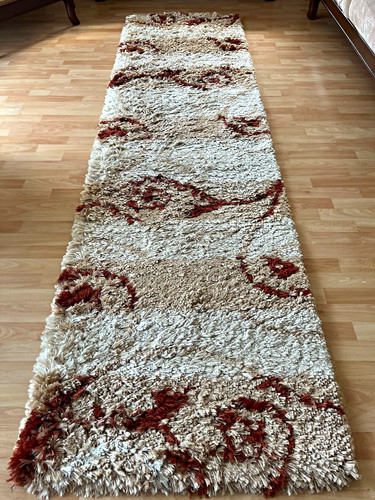 Merinos ipek shaggy läufer - merinos,
