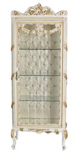 Antiker barock vitrinenschrank - antiker,