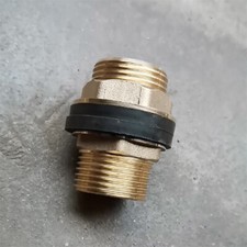 Faßverschraubung Regentonnendurchführung aus Messing Tankdurchführung IG und AG