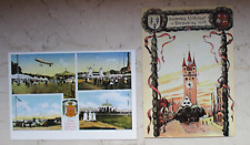 2(  197) 2 Farb -AK Straubing, 175 jähr. Jubiläum Straubinger Volksfest, n.gel.