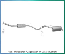 Auspuffanlage für Nissan