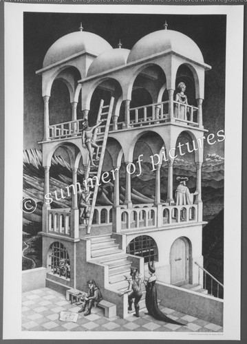 Escher 1958 belvedere - c.,