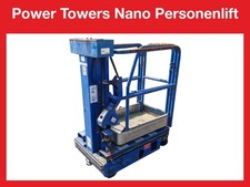 Power Towers Personenlift Vertikalmastbühne Senkrechtlift  4,5m 200kg