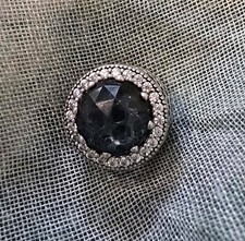 ●Original Pandora Charm "Strahlenkranz der Herzen Blau" 791725 Zirkonia, Silber 