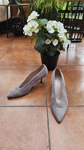 Graue designer high heels - designer,
