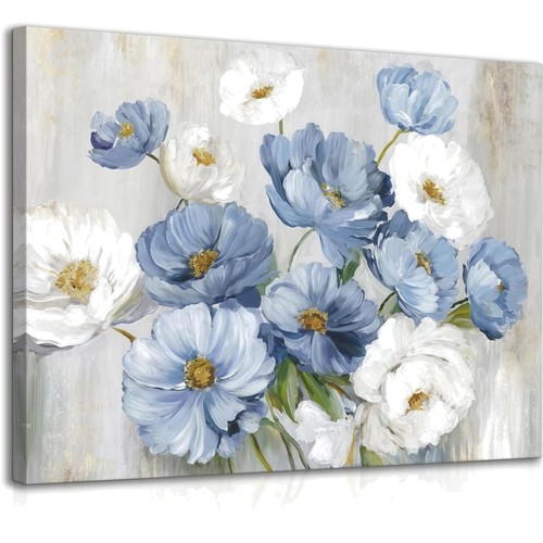 Wandkunst blumen leinwand - blumen,