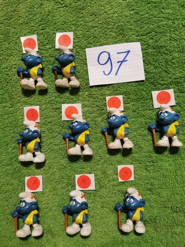 0097 verletzter schlumpf - verletzter,