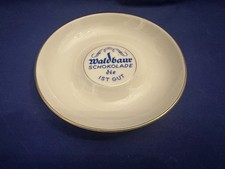Porzellan Werbeschale Wechselgeld Teller ? Waldbaur Schokolade Stuttgart Thomas