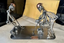 für Eishockey Fans Geschenk Weihnachten Regal Deko Schraubenmännchen Fanartikel