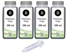 1000ml Nachfüll Tinte für HP 56 PSC 1315 1317 1350 2100 2105 2110 2115 2170 2175